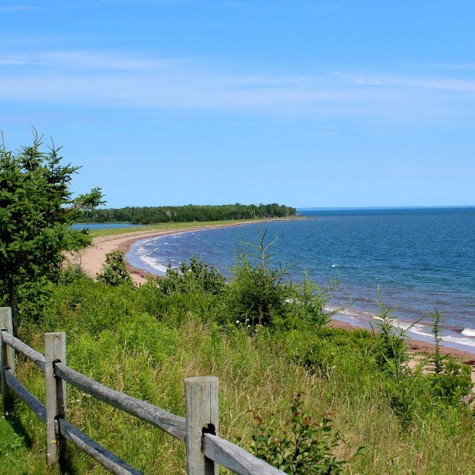 Caribou-Monroe's Island Beach and Campground.
